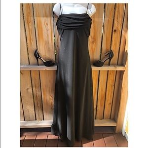 💎 Betsy&Adam gown, black w/glitter flecks S12 💎